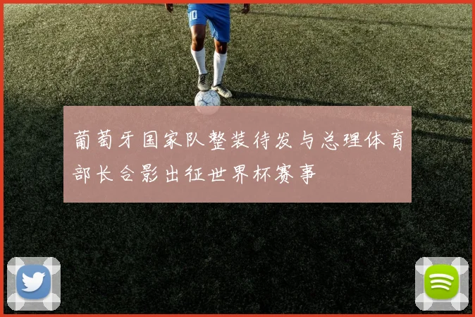 葡萄牙国家队整装待发与总理体育部长合影出征世界杯赛事